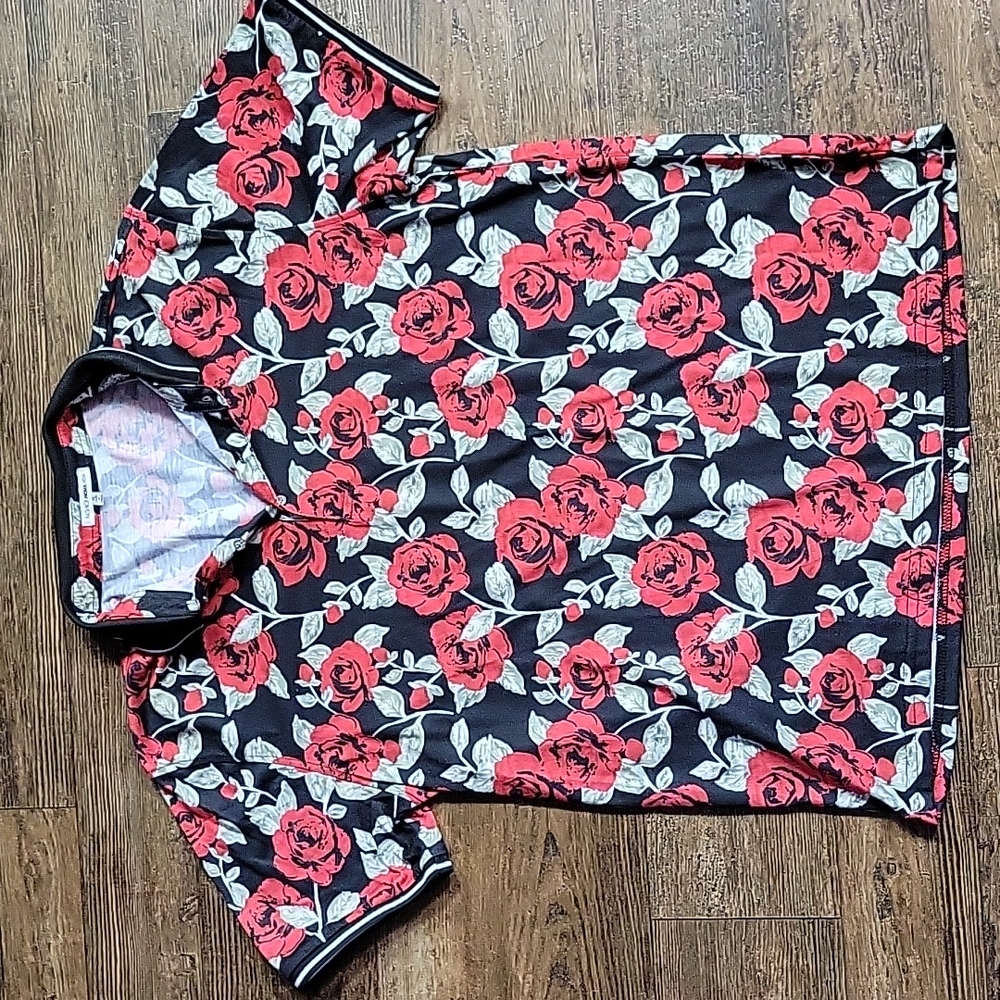 Fashion Nova Men's Floral shirt